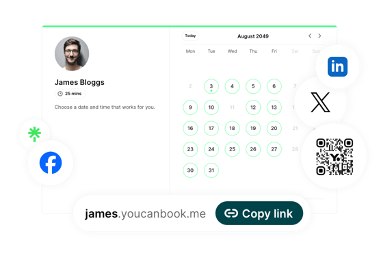 Share your booking page