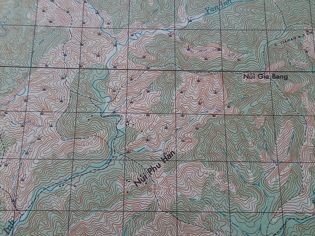 Vietnam War Map 1967 MADAGUI LAM DONG Province 6531 - IV L7014 By A.M.S