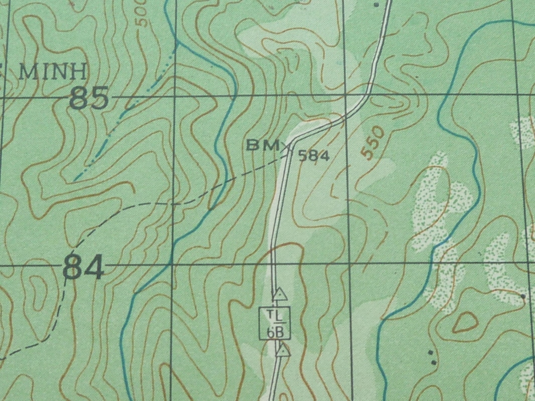 Vietnam War Map 1967 MADAGUI LAM DONG Province 6531 - IV L7014 By A.M.S