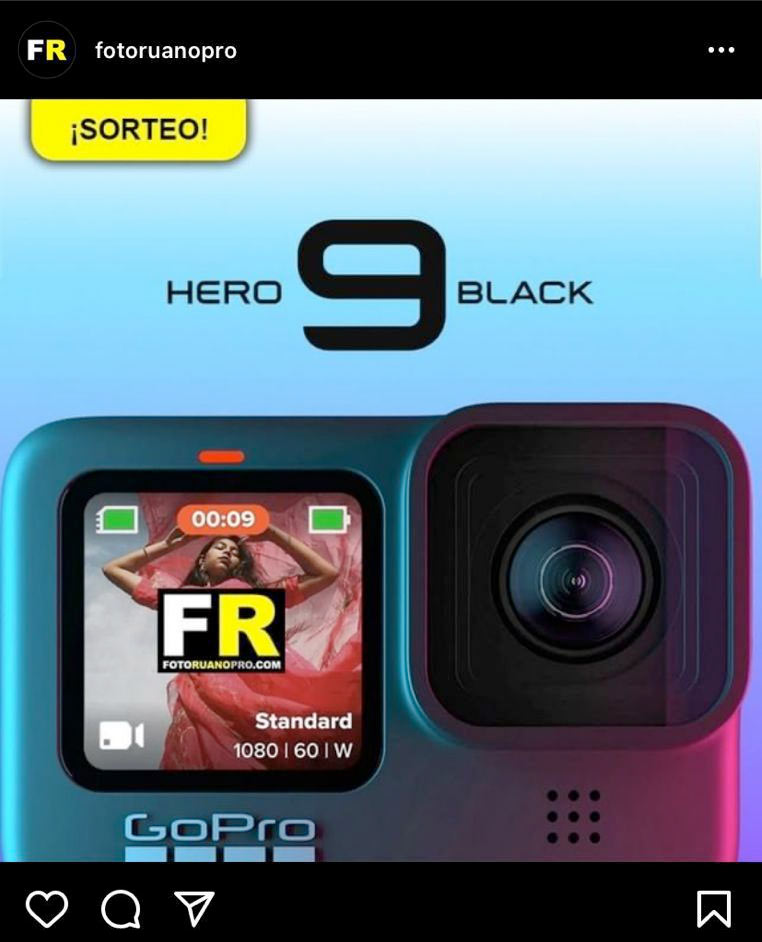 Publicación del Sorteo en Instagram
